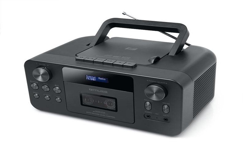 Pilt Muse | M-182 DB | Portable CD Radio Cassette Recorder With Bluetooth | AUX in | Black