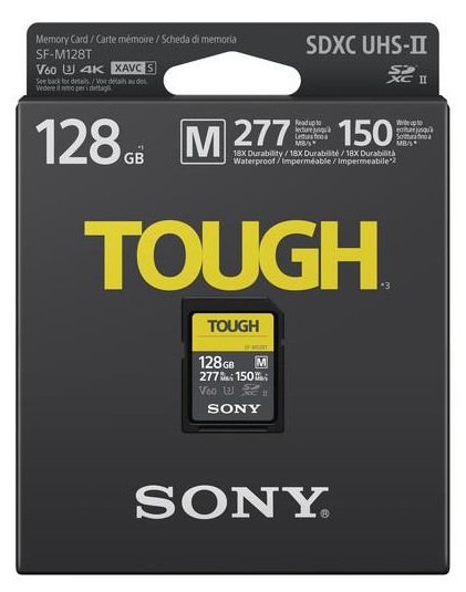 Pilt Sony | Tough Memory Card | UHS-II | 128 GB | SDXC | Flash memory class 10