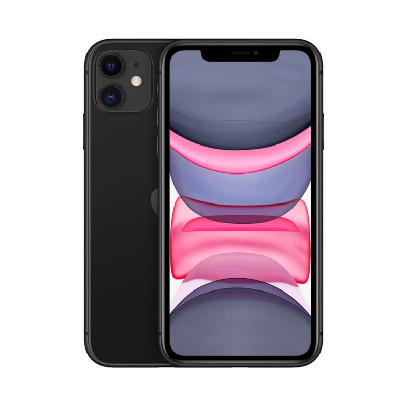 Pilt Apple | iPhone 11 | Black | 6.1 " | IPS LCD | Hexa-core | Internal RAM 4 GB | 128 GB | Single SIM | Nano-SIM and eSIM | 3G | 4G | Main camera 12+12 MP | Secondary camera 12 MP | iOS | 13 | 3110 mAh