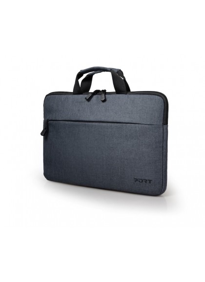 Pilt PORT DESIGNS | Fits up to size 13.3 " | Belize | Toploading laptop case | Black | Shoulder strap