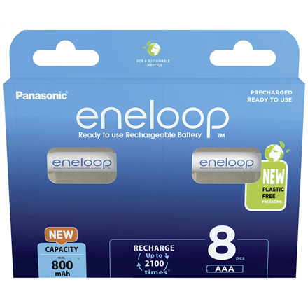 Pilt Panasonic | AAA | 800 mAh | 8 pc(s) | ENELOOP BK-4MCDE/8BE