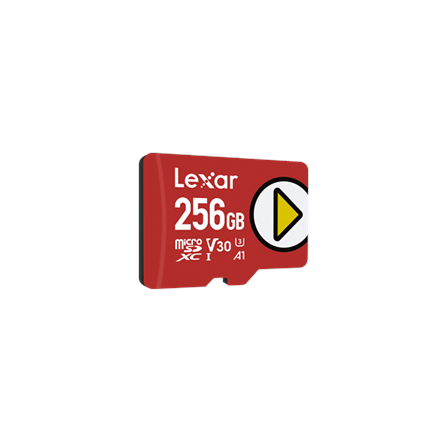 Pilt Lexar | Play UHS-I | 256 GB | MicroSDXC | Flash memory class 10