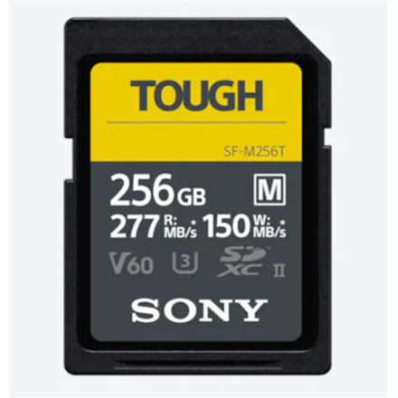 Pilt Sony | Tough Memory Card | UHS-II | 256 GB | SDXC | Flash memory class 10