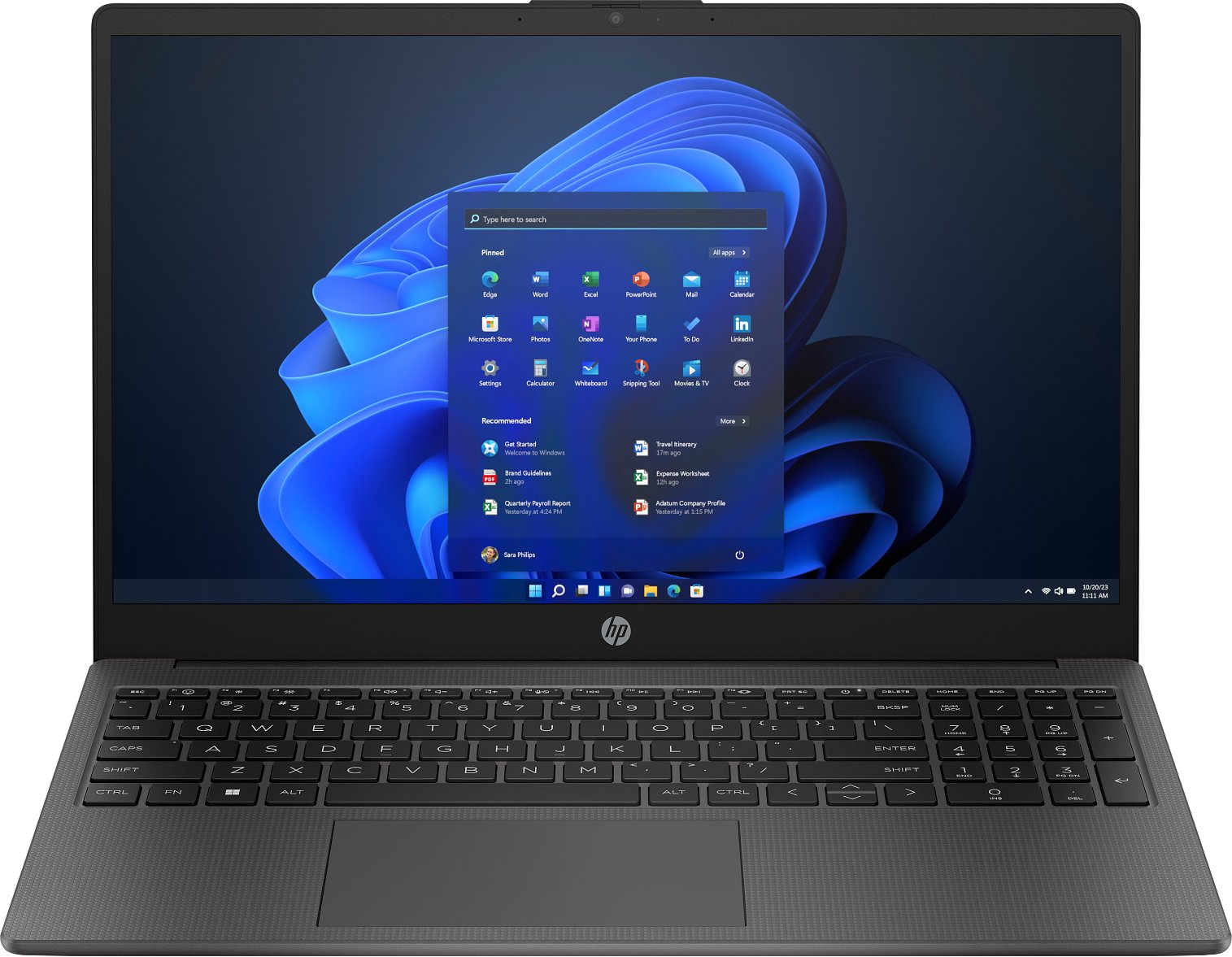 Pilt HP 250 | G10 | Black | 15.6 " | IPS | FHD | 1920 x 1080 pixels | Anti-glare | Intel Core i5 | i5-1334U | 16 GB | DDR4 | Solid-state drive capacity 512 GB | Intel UHD Graphics | Windows 11 Home | 802.11ax | Bluetooth version 5.3 | Keyboard language English | Warranty 24 month(s) | Battery warranty 12 month(s)