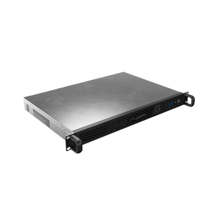 Pilt Lanberg Rackmount server chassis ITX 300/10 19"/1U | SC01-3001-10B | Black
