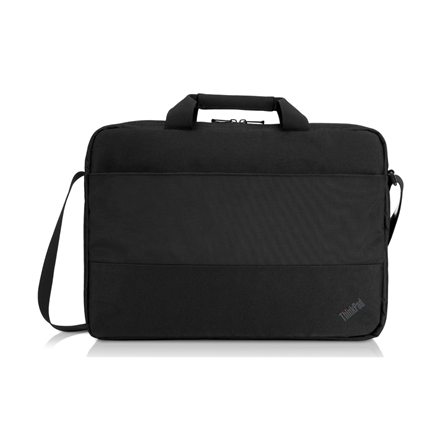 Pilt Lenovo | Fits up to size 15.6 " | Essential | ThinkPad 15.6-inch Basic Topload | Polybag | Black | Shoulder strap