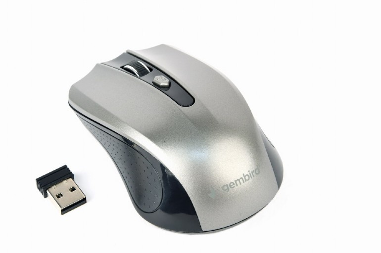 Pilt Gembird | Mouse | MUSW-4B-04-BG | Standard | Wireless | Black/ Space Grey