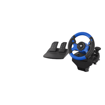 Pilt Genesis | Driving Wheel | Seaborg 350 | Blue/Black | Game racing wheel