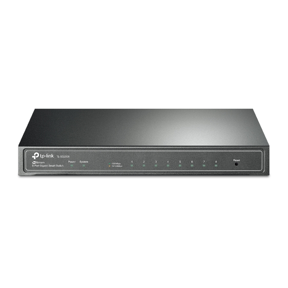 Pilt TP-LINK | JetStream 8-Port Gigabit Smart Switch | TL-SG2008P | Web Managed | Desktop | 1 Gbps (RJ-45) ports quantity | SFP ports quantity | PoE ports quantity | PoE+ ports quantity 4 | Power supply type External | month(s)