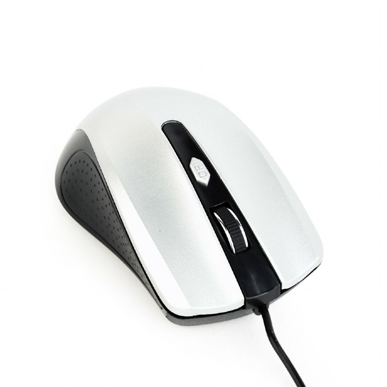 Pilt Gembird | Mouse | MUS-4B-01-BS | Standard | USB | Black/ silver