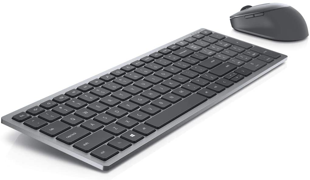 Pilt Dell | Keyboard and Mouse | KM7120W | Keyboard and Mouse Set | Wireless | Batteries included | EN/LT | Bluetooth | Titan Gray | Wireless connection