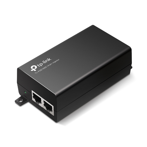 Pilt TP-LINK | PoE+ Injector Adapter | TL-POE160S | 10/100/1000 Mbit/s | Ethernet LAN (RJ-45) ports 1x10/100/1000Mbps RJ45 data-in port, 1x10/100/1000Mbps RJ45 power and data-out port