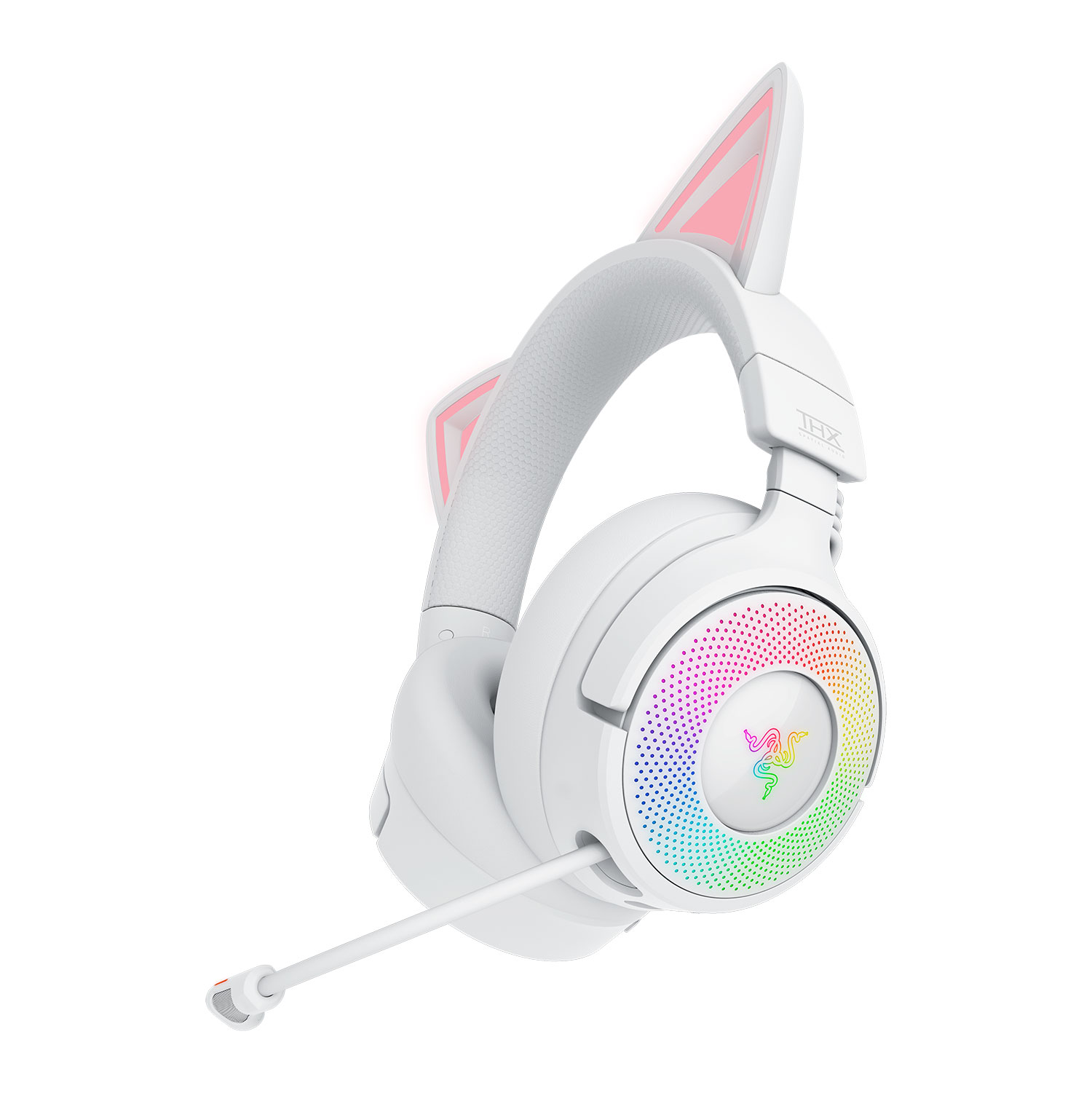 Pilt Razer | Headset | Kraken Kitty V3 Pro | Bluetooth | Over-Ear | White