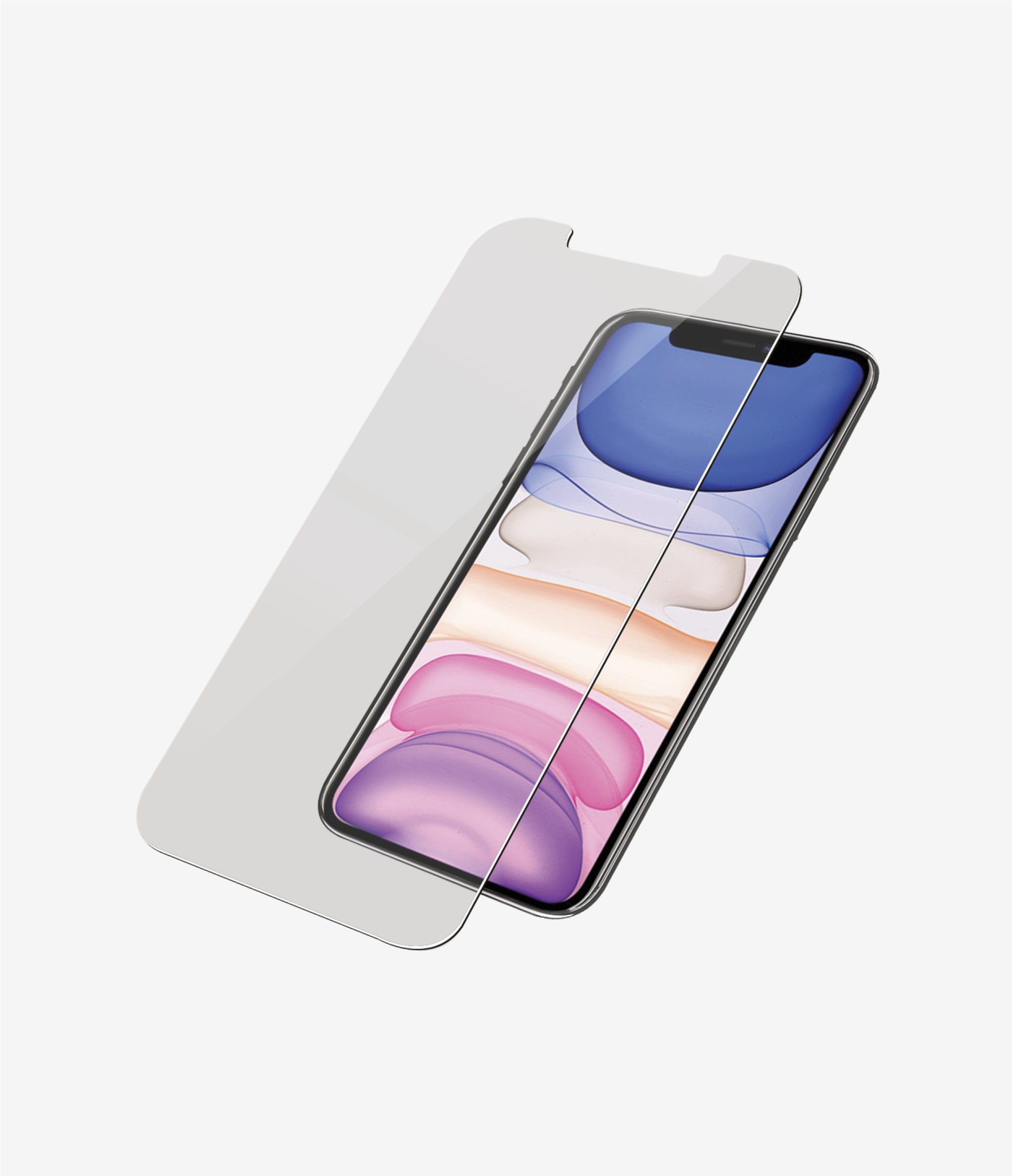 Pilt PanzerGlass | Apple | iPhone XR/11 | Hybrid glass | Transparent | Full frame coverage; Rounded edges; 100% touch preservation | Screen Protector