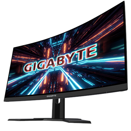 Pilt Gigabyte | Curved Gaming Monitor | G27FC A | 27 " | VA | FHD | 16:9 | 165 Hz | 1 ms | 1920 x 1080 pixels | 250 cd/m² | HDMI ports quantity 2 | Black | Warranty  month(s)