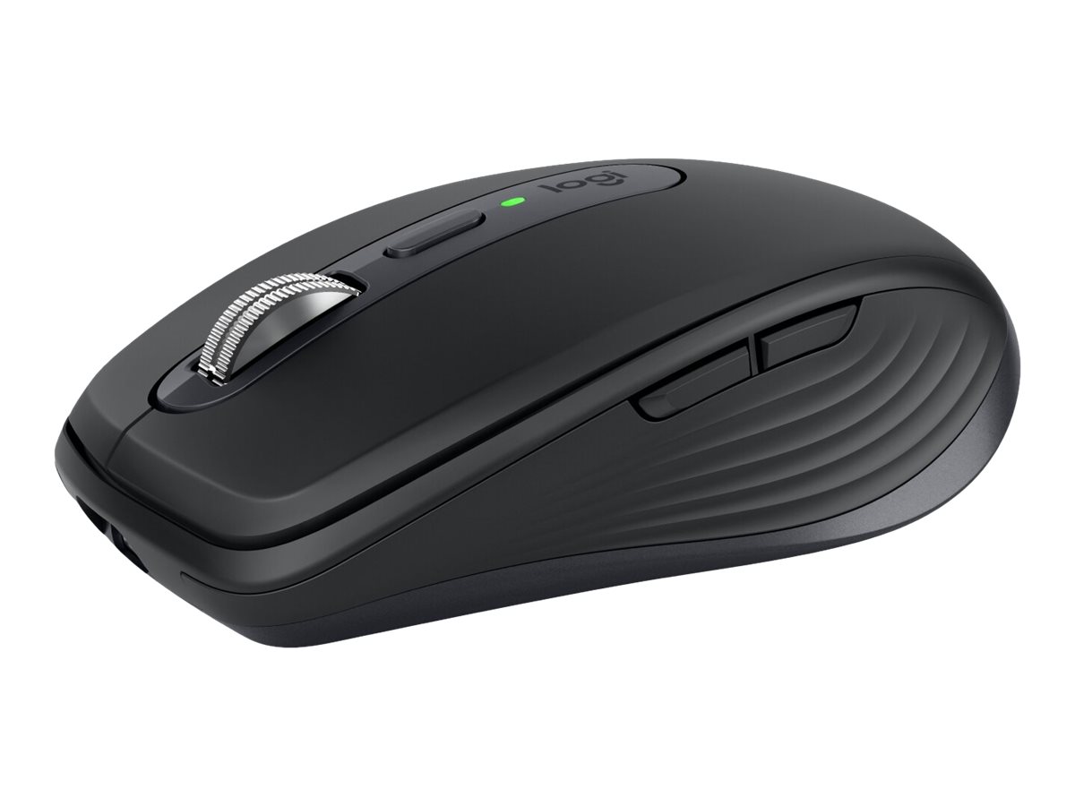 Pilt Logitech Logitech MX Anywhere 3S Mouse - RF Wireless + Bluetooth, Laser, 8000 DPI, Graphite | Logitech