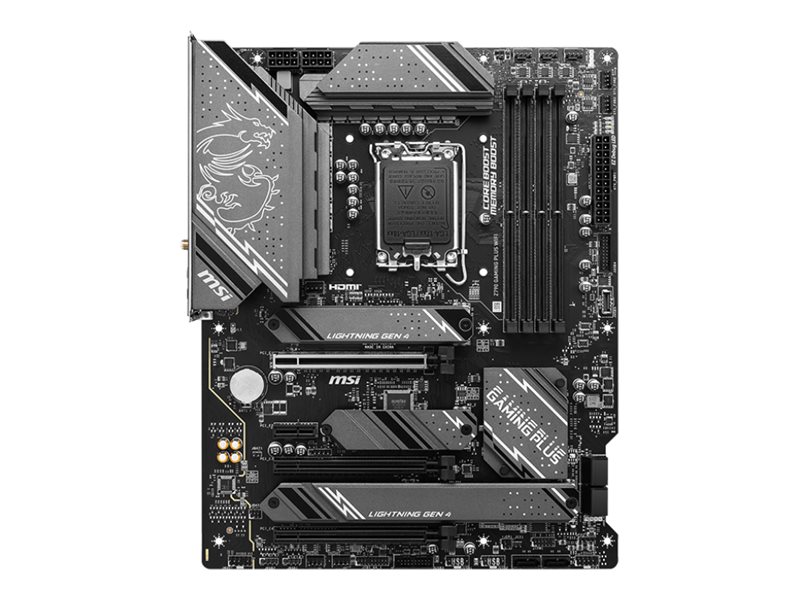 Pilt MSI | Z790 GAMING PLUS WIFI | Processor family Intel | Processor socket LGA1700 | DDR5 | Number of SATA connectors 6