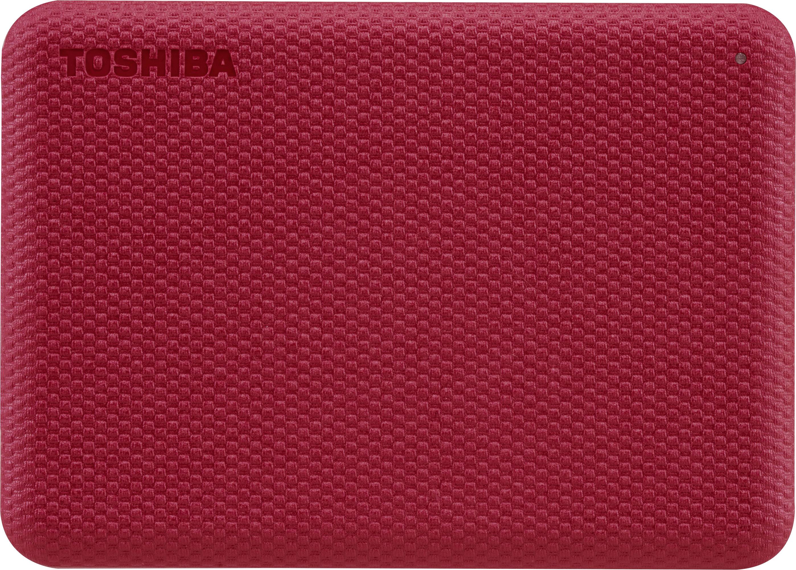 Pilt Canvio Advance | HDTCA10ER3AA | 1000 GB | 2.5 " | USB 3.2 Gen1 | Red