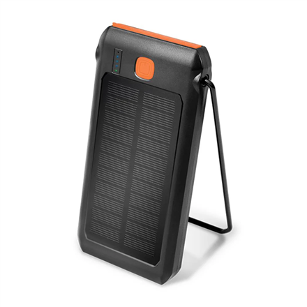 Pilt Logilink Solar Powerbank 10000 mAh, Flashlight, 2x USB-A QC & 1x USB-C PD | PA0273