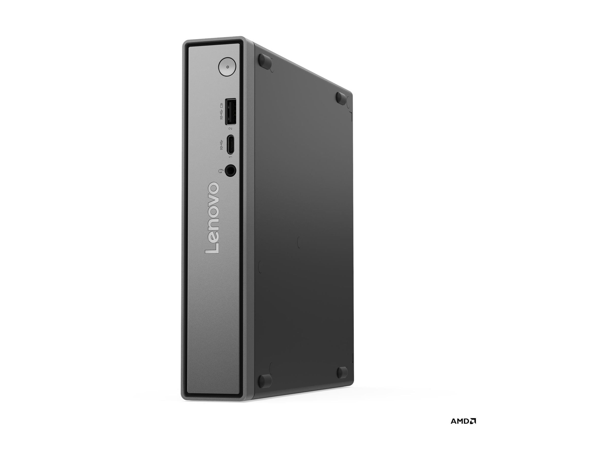 Pilt Lenovo ThinkCentre | neo 55q G6 | Desktop | Tiny | AMD Ryzen 5 | 220 | Internal memory 16 GB | SODIMM DDR5 | 512 GB | AMD Radeon 740M Graphics | No Optical drive | Keyboard language English | Windows 11 Pro | Warranty 36 month(s)