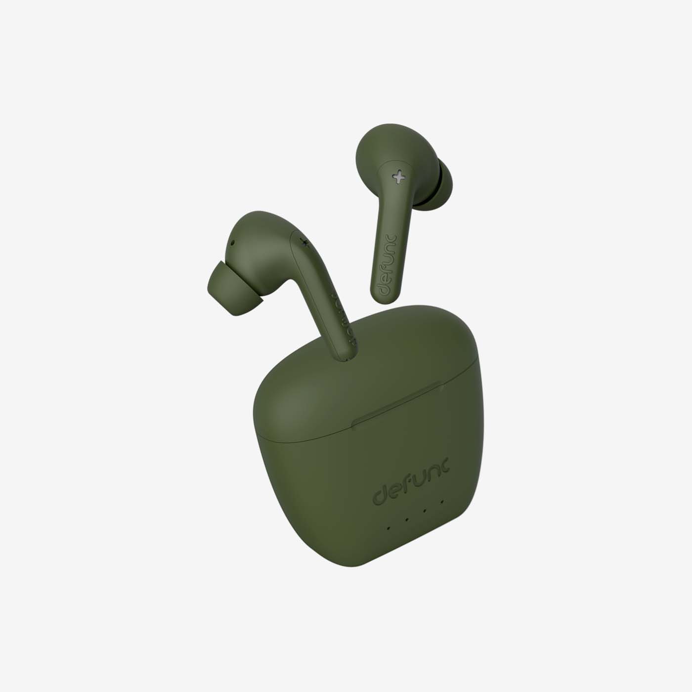 Pilt Defunc | Earbuds | True Audio | In-ear Built-in microphone | Bluetooth | Wireless | Green