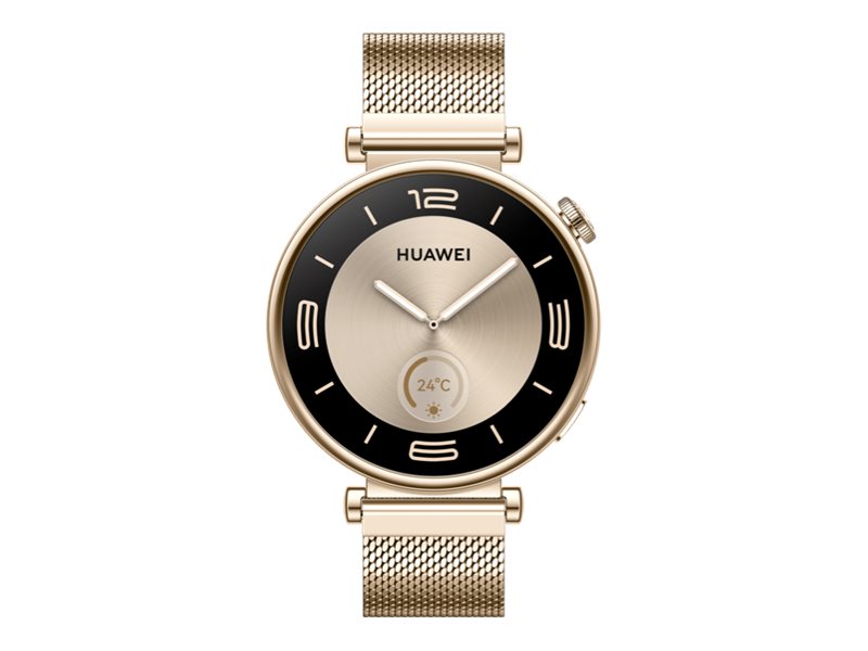 Pilt GT 4 (41mm) | Smart watch | GPS (satellite) | AMOLED | 1.32” | Waterproof | Gold Milanese