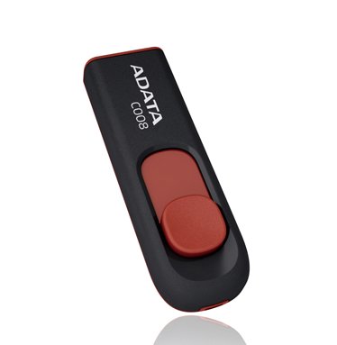 Pilt ADATA | C008 | 32 GB | USB 2.0 | Black/Red