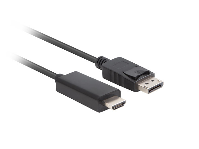 Pilt Lanberg | DisplayPort Male | HDMI Male | DisplayPort to HDMI Cable | DP to HDMI | 1 m