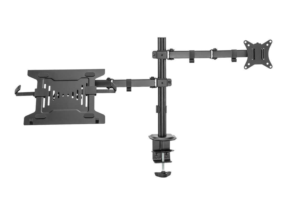 Pilt Digitus | Desk Mount | DA-90436 | Tilt, swivel, height adjustment, rotate | Maximum weight (capacity) 9 kg | Black