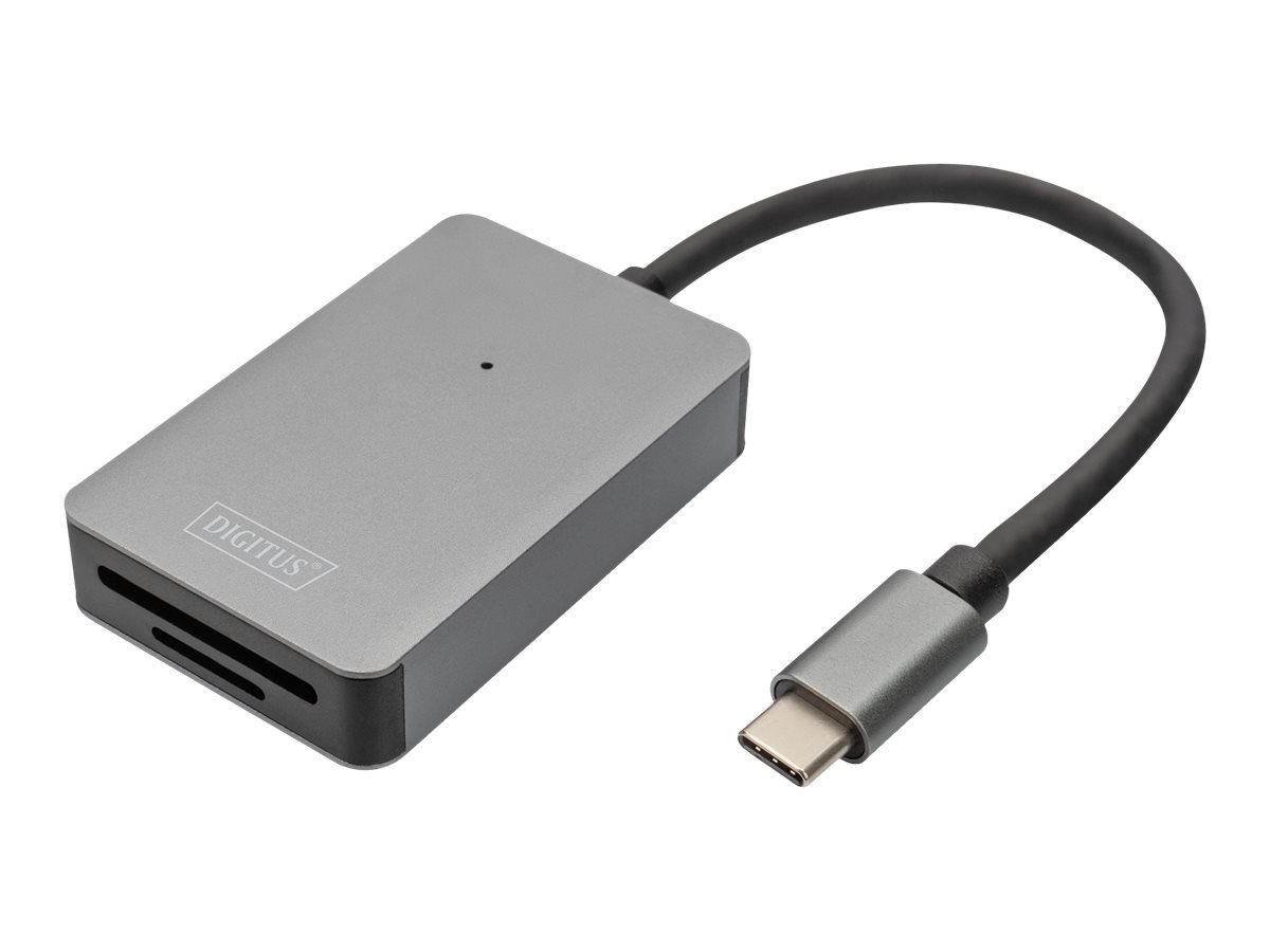 Pilt Digitus | USB-C Card Reader, 2 Port, High Speed | DA-70333