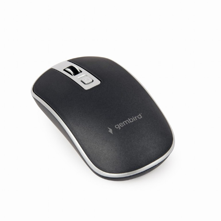 Pilt Gembird | Optical USB mouse | MUS-4B-06-BS | Optical mouse | Black/Silver