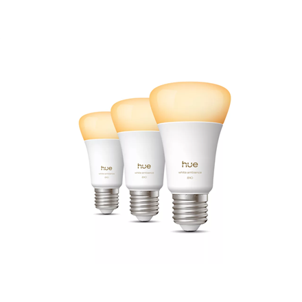 Pilt Philips Hue WA 810 A60 3P EU | E27 | 6 W | Warm to cool white light | Bluetooth, Zigbee