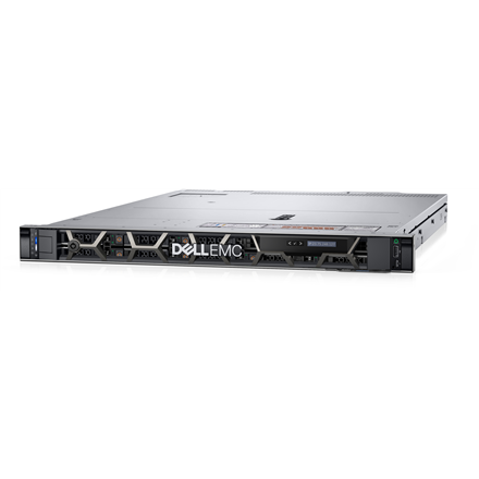 Pilt Dell | PowerEdge | R450 | Rack (1U) | Intel Xeon | 2 | Silver 4310 | 12C | 24T | 2.1 GHz | No RAM, No HDD | Up to 4 x 3.5" | Yes | PERC H755 8GB | iDRAC9 Enterprise | Power supply 2x600 W | Sliding Rails | No OS | Warranty Basic NBD 36 month(s)