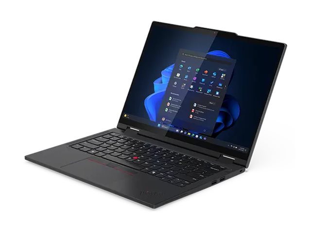 Pilt Lenovo ThinkPad T14s 2-in-1 G1 | Black | 14 " | IPS | Touchscreen | WUXGA | 1920 x 1200 pixels | Intel Core Ultra 5 | 225U | 16 GB | Soldered LPDDR5x | Solid-state drive capacity 512 GB | Intel Graphics | Windows 11 Pro | 802.11ax | Bluetooth version 5.3 | LTE Upgradable | Keyboard language Nordic | Keyboard backlit | Warranty 36 month(s) | Battery warranty 12 month(s)