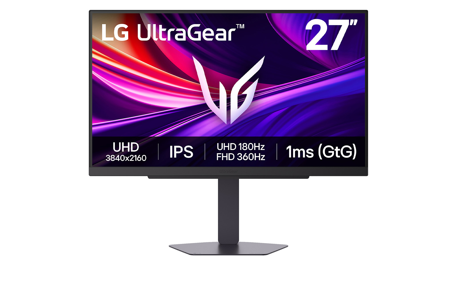 Pilt LG | 27G810A-B | 27 " | IPS | UHD | 16:9 | 180 Hz | 1 ms | 3840 x 2160 pixels | 400 cd/m² | HDMI ports quantity 2