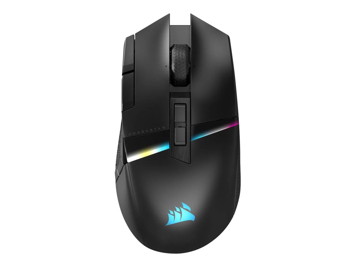 Pilt Corsair | Gaming Mouse | Wireless Gaming Mouse | DARKSTAR RGB MMO | Gaming Mouse | 2.4GHz, Bluetooth, USB 2.0 | Black