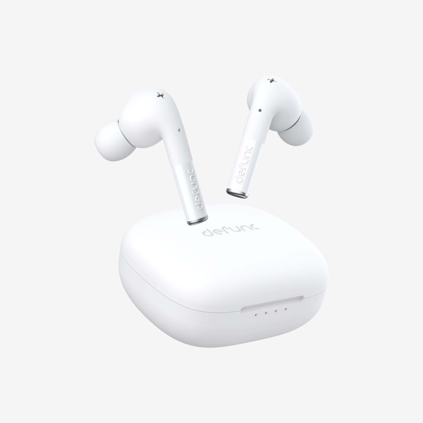 Pilt Defunc | Earbuds | True Entertainment | In-ear Built-in microphone | Bluetooth | Wireless | White