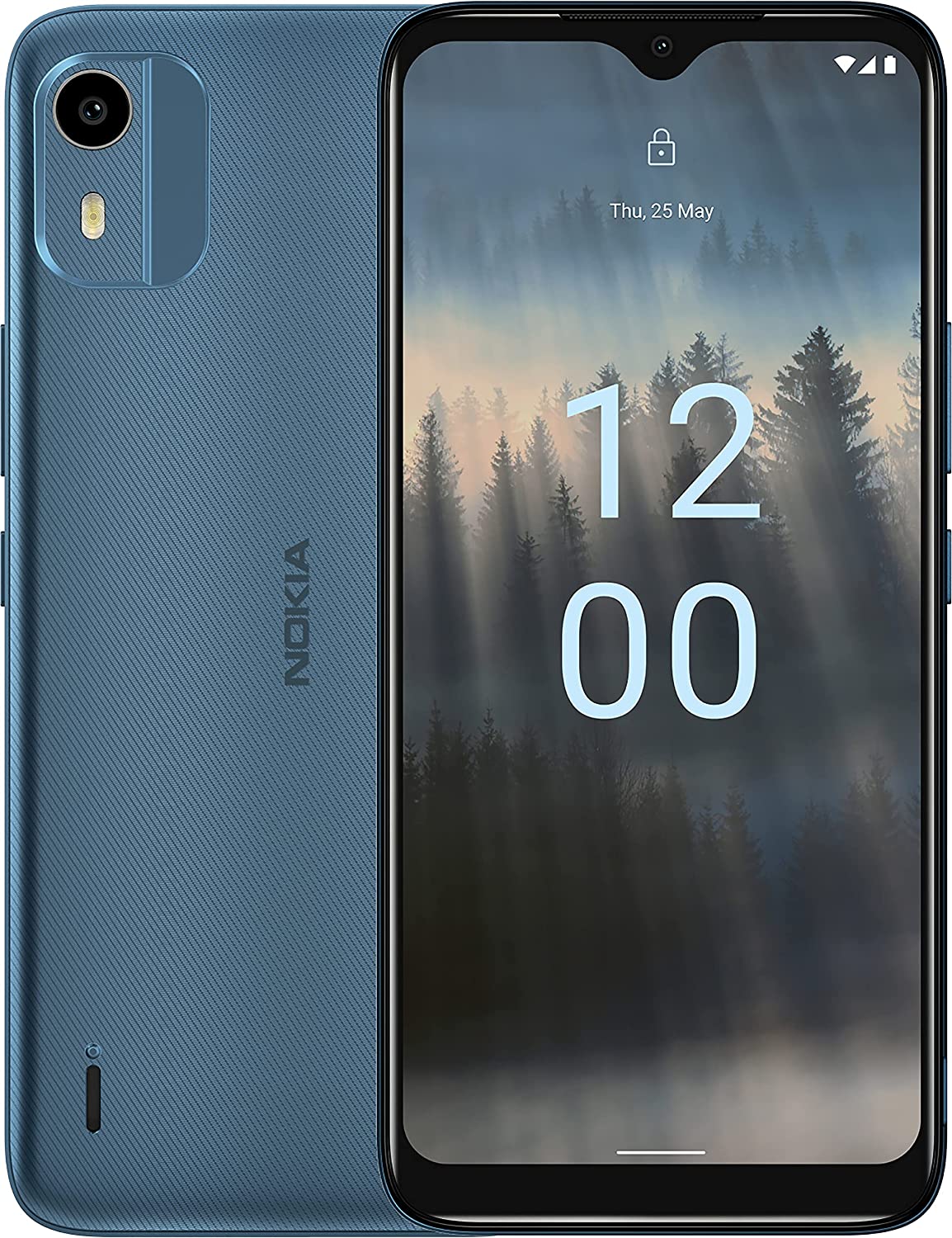 Pilt Nokia | 4G | C12 | Dark Cyan | 6.3 " | IPS LCD | Unisoc SC9863A1 (28nm) | Dual SIM | Nano Sim | 3G | Internal RAM 2 GB | 64 GB | Main camera 8 MP | microSDXC | 3000 mAh | Secondary camera 5 MP | Android | 12