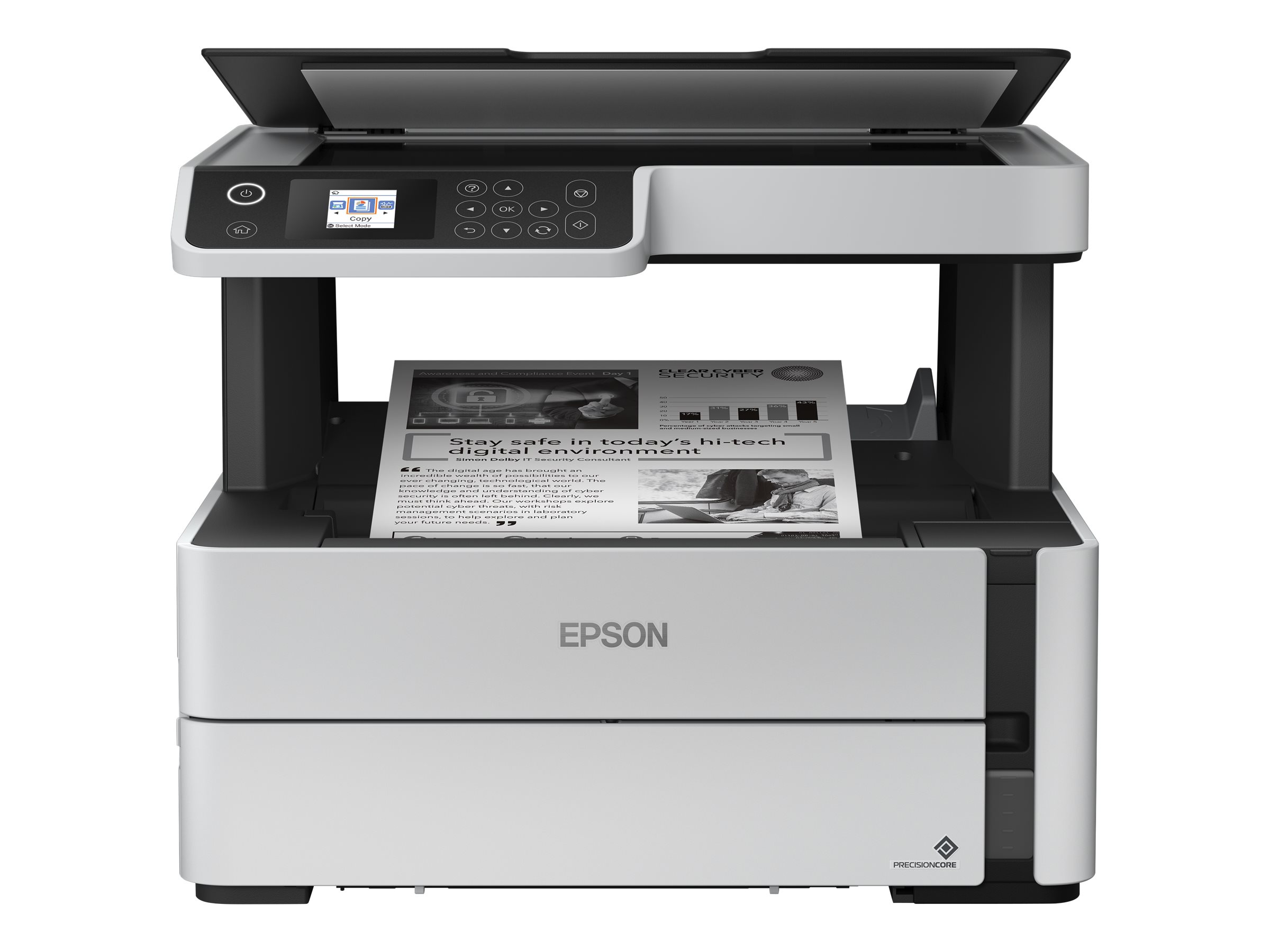 Pilt Epson 3 in 1 printer | EcoTank M2170 | Inkjet | Mono | All-in-one | A4 | Wi-Fi | White