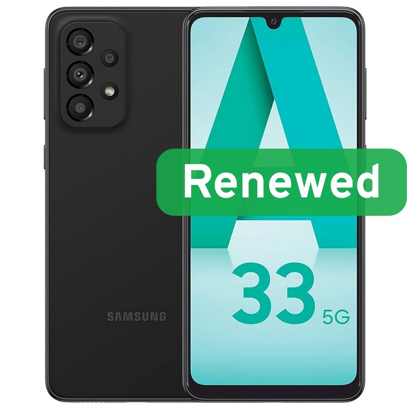 Pilt Samsung Renewed Grade B | Samsung Galaxy A33 5G | Black | 6.4 " | Super AMOLED | 128 GB | 5G | Android