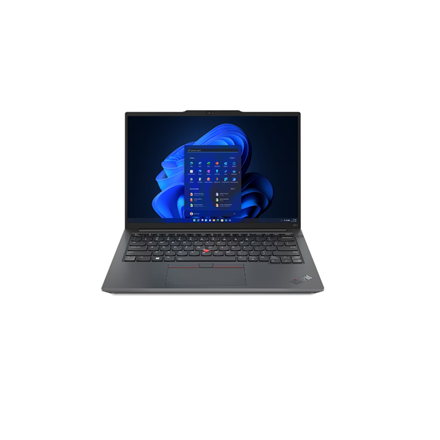 Pilt Lenovo | ThinkPad E14 (Gen 5) | Graphite Black | 14 " | IPS | WUXGA | 1920 x 1200 pixels | Anti-glare | AMD Ryzen 7 | 7730U | 16 GB | DDR4-3200 | AMD Radeon Graphics | Windows 11 Pro | 802.11ax | Bluetooth version 5.1 | Keyboard language Nordic | Keyboard backlit | Warranty 24 month(s)