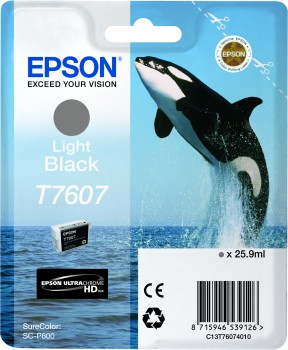 Pilt Epson T7607 | Ink Cartridge | Light Black