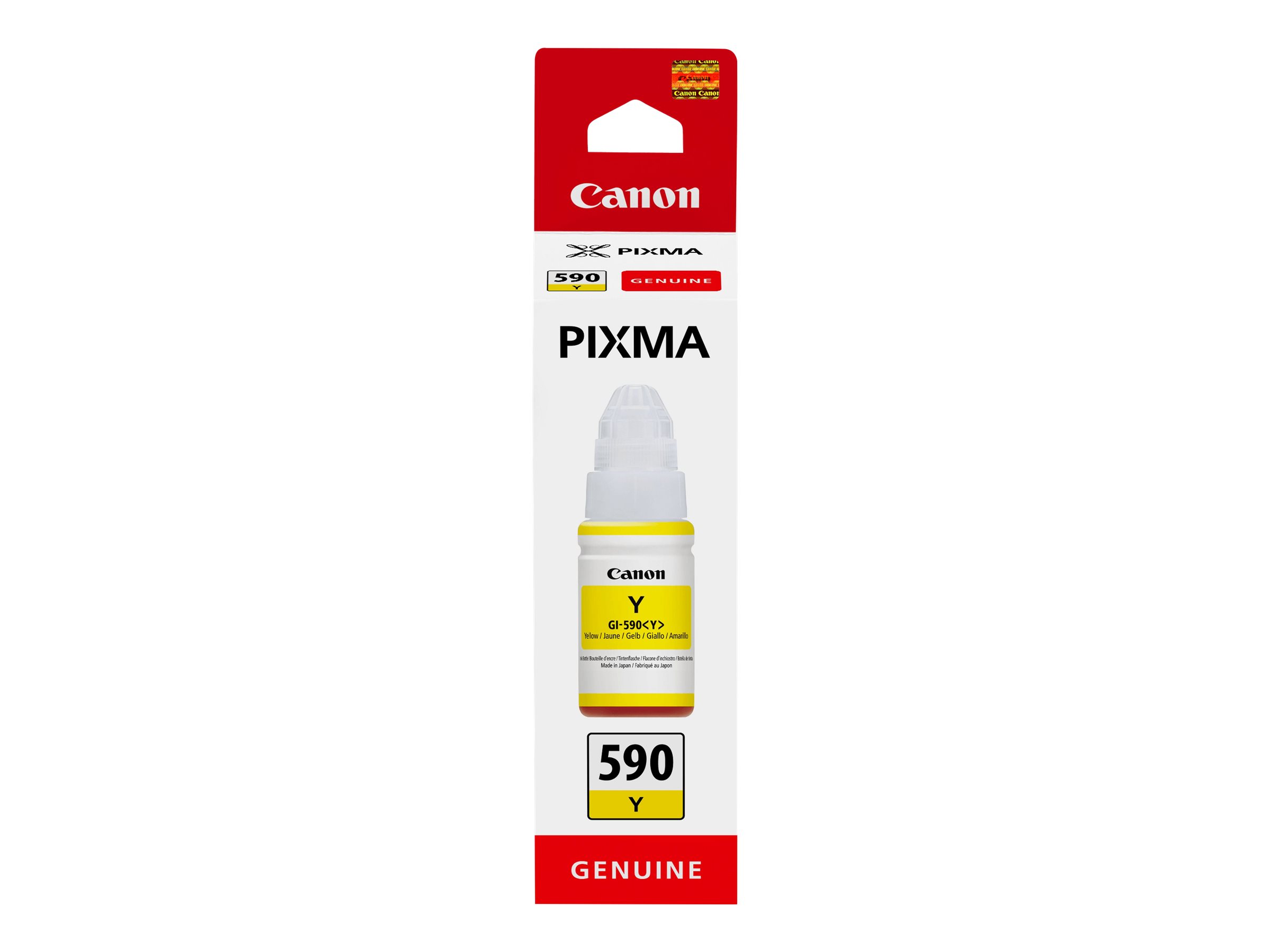 Pilt Canon GI-590 Yellow Ink Bottle | Canon GI-590 | Ink Bottle | Yellow