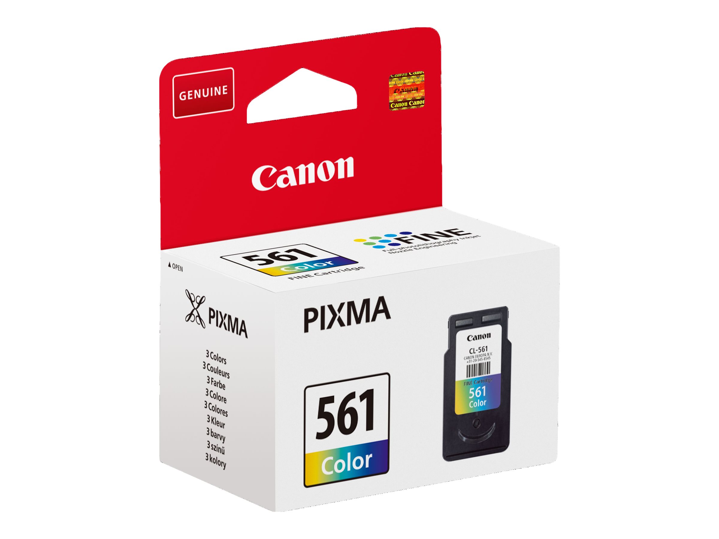 Pilt Canon CL-561 | Ink Cartridge | Cyan, Magenta, Yellow