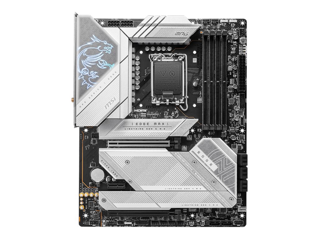 Pilt MSI | MPG Z790 EDGE TI MAX WIFI | Processor family Intel | Processor socket LGA1700 | DDR5 | Supported hard disk drive interfaces SATA, M.2 | Number of SATA connectors 8