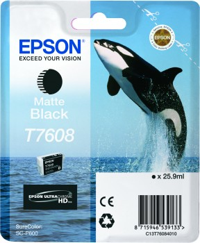 Pilt Epson T7608 | Ink Cartridge | Matte Black