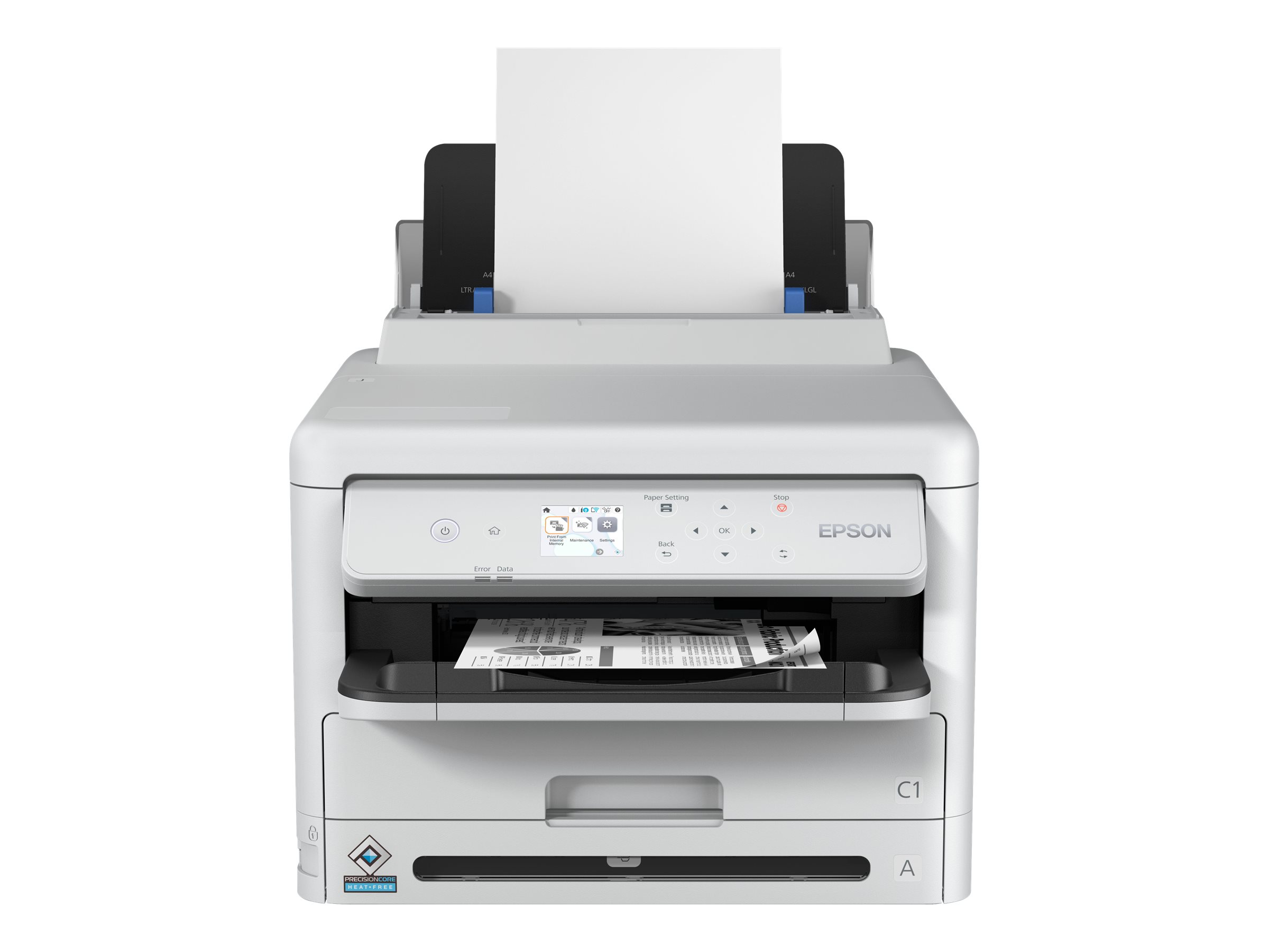 Pilt Epson WF-M5399DW | Mono | Inkjet | Inkjet Printer | Wi-Fi | Maximum ISO A-series paper size A4 | Grey