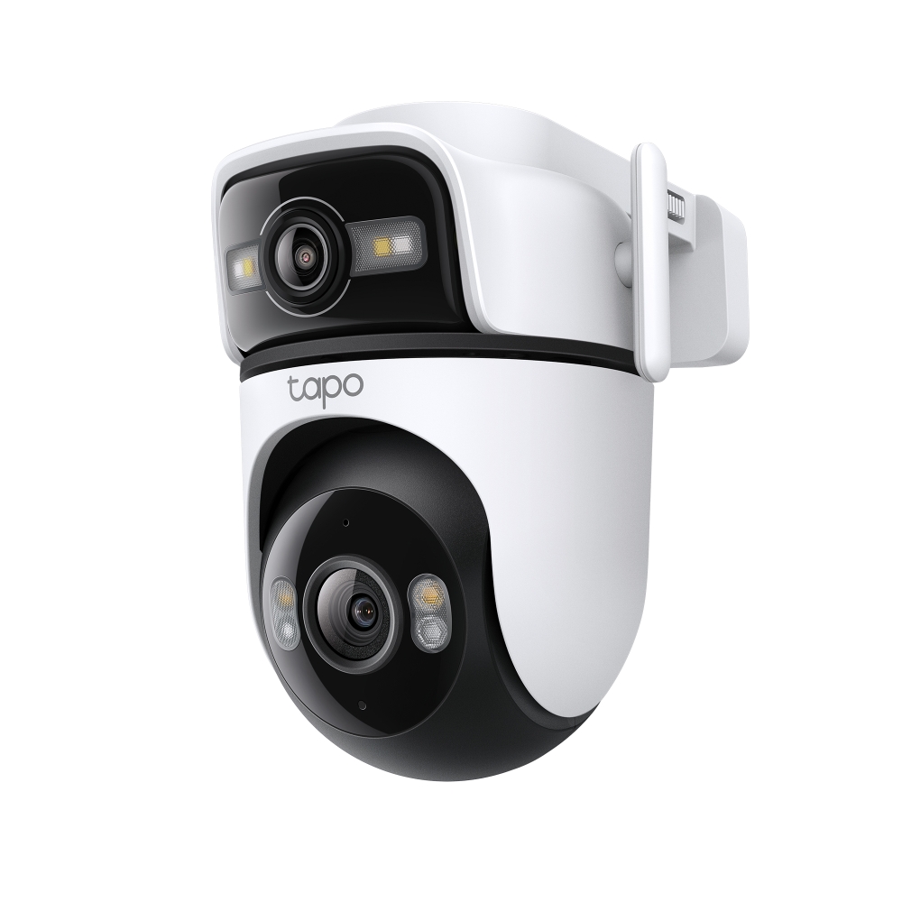 Pilt TP-LINK | Dual Lens Security Wi-Fi Camera | Tapo C545D | Dome | 3 MP | 6mm | IP66 | H.264 | MicroSD, up to 512 GB