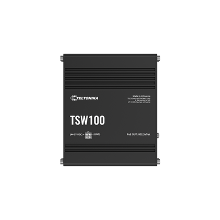 Pilt Teltonika Ethernet Switch | TSW100 | Unmanaged | Wall-mountable