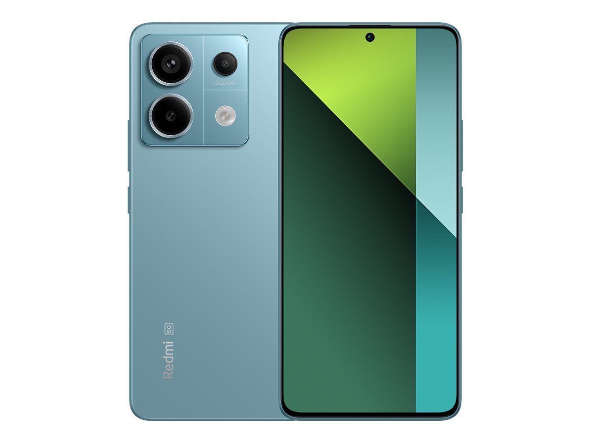 Pilt Xiaomi | Redmi | Note 13 Pro | Ocean Teal | 6.67 " | AMOLED | 1220 x 2712 pixels | Qualcomm SM7435 | Snapdragon 7s Gen 2 | Internal RAM 8 GB | 256 GB | Dual SIM | Nano-SIM | 5G | Main camera 200+8+2 MP | Secondary camera 16 MP | Android | 13